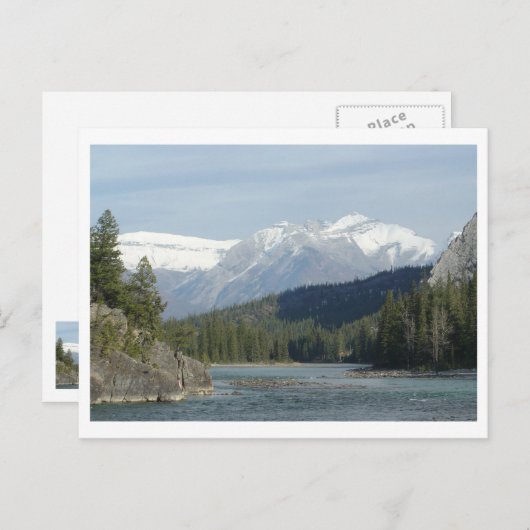 Banff Alberta Canada Postkarte (Vorne/Hinten)