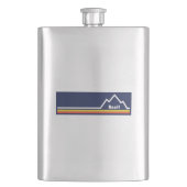 Banff, Alberta Flachmann (Vorderseite)