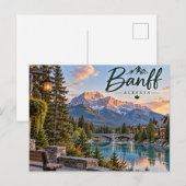 Banff, Alberta Postkarte (Vorne/Hinten)