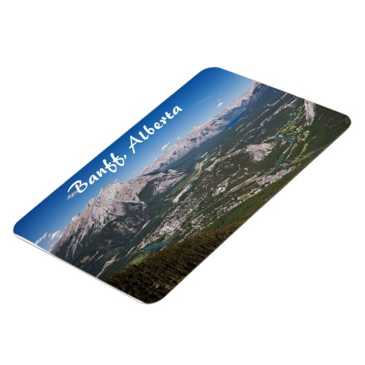 Banff, Alberta Premium Magnet (Linke Seite)