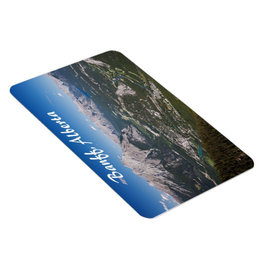 Banff, Alberta Premium Magnet (Rechte Seite)