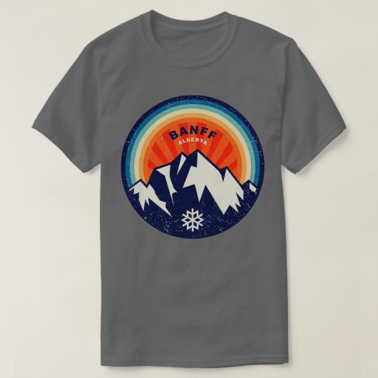 Banff Alberta T-Shirt (Design vorne)