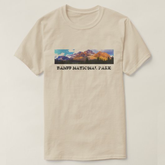 Banff and Jasper Nationalpark T - Shirt (Design vorne)