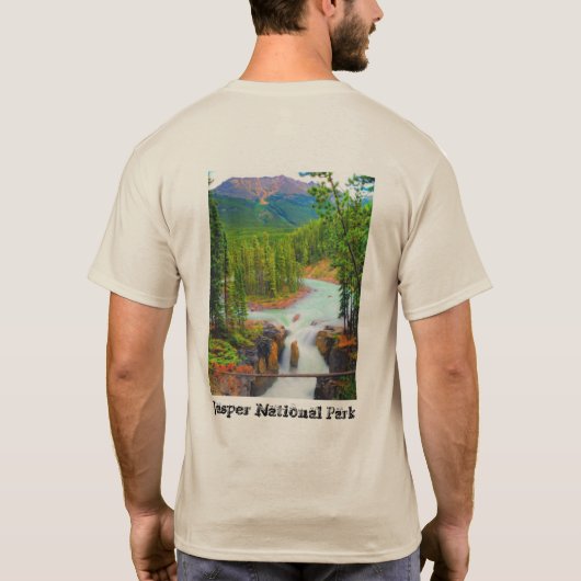 Banff and Jasper Nationalpark T - Shirt (Rückseite)