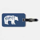 Banff Bear Gepäckanhänger (Rückseite horizontal)
