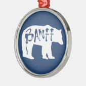 Banff Bear Ornament Aus Metall (Links)
