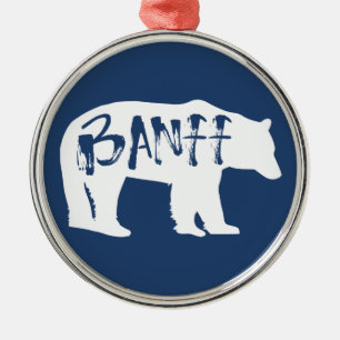 Banff Bear Ornament Aus Metall