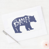 Banff Bear Rechteckiger Aufkleber (Umschlag)