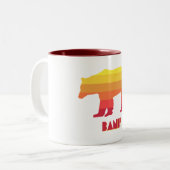 Banff Bear Zweifarbige Tasse (Vorderseite Links)