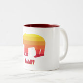 Banff Bear Zweifarbige Tasse (VorderseiteRechts)