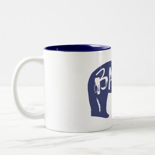 Banff Bear Zweifarbige Tasse (Links)