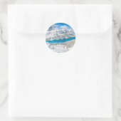 Banff, Canada Tote Bag Runder Aufkleber (Tasche)