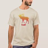 Banff Elk T-Shirt (Vorderseite)