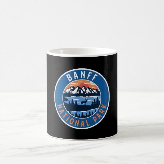 Banff � Geist des Abenteuers Kaffeetasse (Mittel)