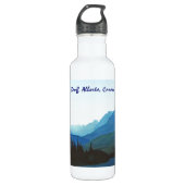 Banff Jasper Blue Edelstahlflasche (Vorderseite)