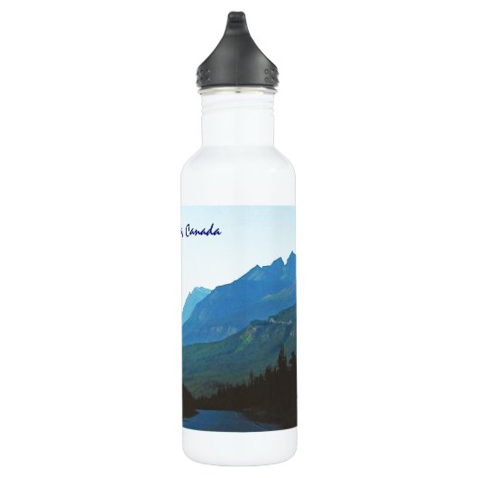 Banff Jasper Blue Edelstahlflasche (Rechts)