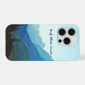 Banff Jasper Blue iPhone Hülle (Rückseite (Horizontal))