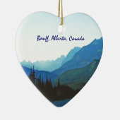 Banff Jasper Blue Keramik Ornament (Rechts)