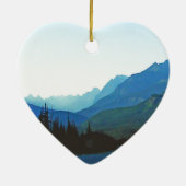 Banff Jasper Blue Keramik Ornament (Hinten)