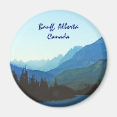Banff Jasper Blue Magnet (Vorne)