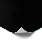 Banff Jasper Blue Poster (Ecke)