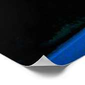 Banff Jasper Blue Poster (Ecke)