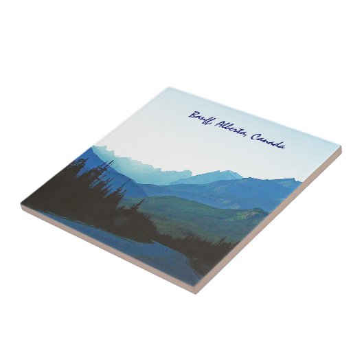 Banff-Jaspis-Blau Fliese (Seite)