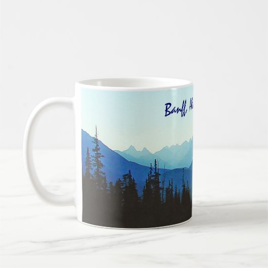 Banff-Jaspis-Blau Kaffeetasse (Links)