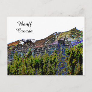 Banff, Kanada, Postcard Postkarte
