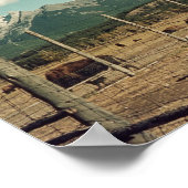 Banff Mountain Goats & Buffalo Alberta Poster (Ecke)