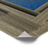 Banff National Park 6 Pane Open Window Poster (Ecke)