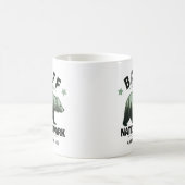 Banff National Park Adventure – Watercolor Bear Kaffeetasse (Mittel)