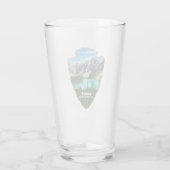 Banff National Park Alberta Arrowhead Glas (Rückseite)