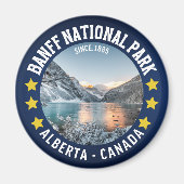 Banff National Park Alberta Canada Magnet (Vorne)
