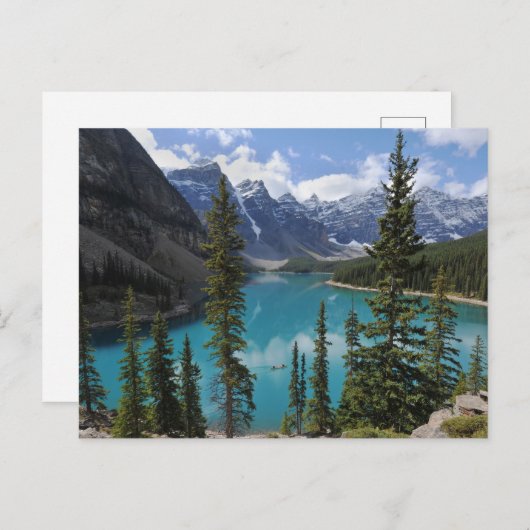 Banff National Park, Alberta Canada Mountains Postkarte (Vorne/Hinten)