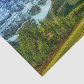 Banff National Park, Alberta Canada Mountains Seidenpapier (Ausschnitt)