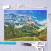 Banff National Park, Alberta Canada Mountains Seidenpapier (Handwerk)