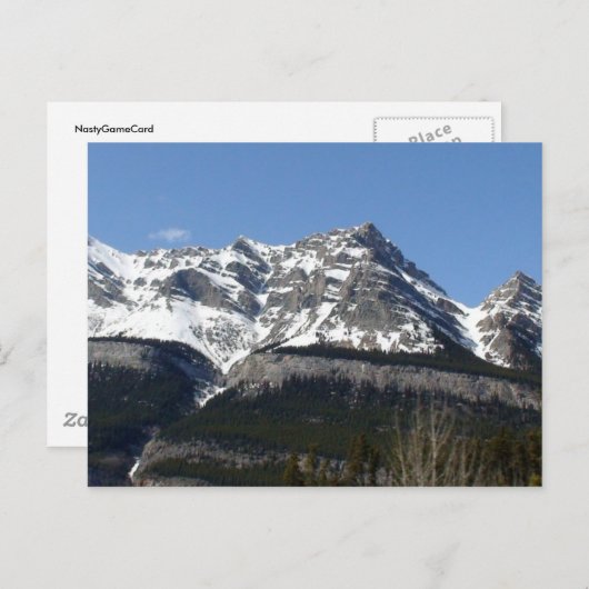 Banff National Park Alberta Canada Postkarte (Vorne/Hinten)