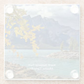 Banff National Park, Alberta, Kanada Glasuntersetzer (Rückseite)