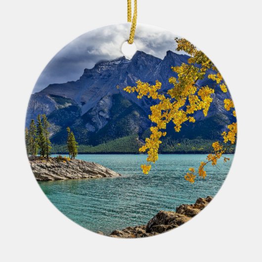 Banff National Park, Alberta, Kanada Keramik Ornament (Vorne)