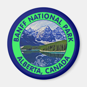 Banff National Park, Alberta, Kanada Magnet