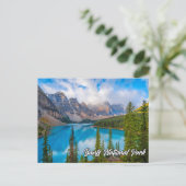 Banff National Park, Alberta, Kanada Postkarte (Stehend Vorderseite)