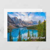Banff National Park, Alberta, Kanada Postkarte (Vorne/Hinten)