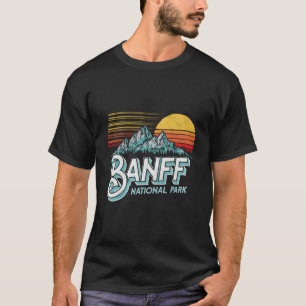 Banff National Park Alberta Kanada Vintage Langarm T-Shirt