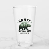 Banff National Park – Bear in the Canadian Rockies Glas (Vorderseite)