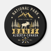 Banff National Park Beautiful Landscape Magnet (Vorne)