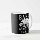 Banff National Park Canada Mountain Hiker Kaffeetasse (VorderseiteRechts)