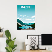 Banff National Park Canada Travel Poster (Heimbüro)