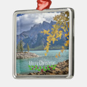 Banff National Park, Christmas, Ornament Aus Metall (Links)