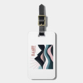 Banff National Park Colored Hills Gepäckanhänger (Vorderseite vertikal)